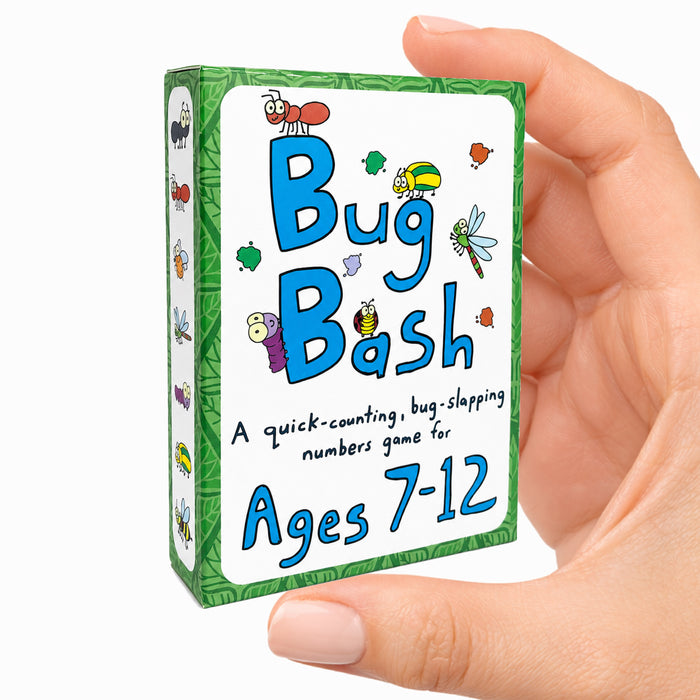 Bug Bash: Award-Winning Kids Brain Game Quick-Counting Bug-Slapping Game Fast, Fun, and Frenetic Ages 7-12 & 2-4 Players