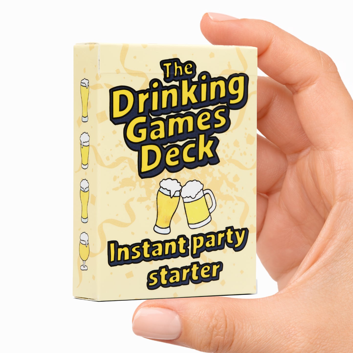 Drinking Games: Laugh, Vote, Drink If, Category Chain, Act, Share & Guess Perfect for Parties, Bars, Holidays, Friends & Family 3+ Players