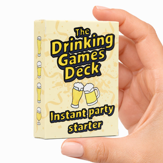 Drinking Games: Laugh, Vote, Drink If, Category Chain, Act, Share & Guess Perfect for Parties, Bars, Holidays, Friends & Family 3+ Players
