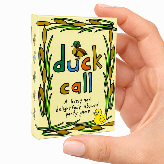 Duck Call: A Lively and Delightfully Absurd 5-Minute Party Game 3-8 Players & Ages 7+