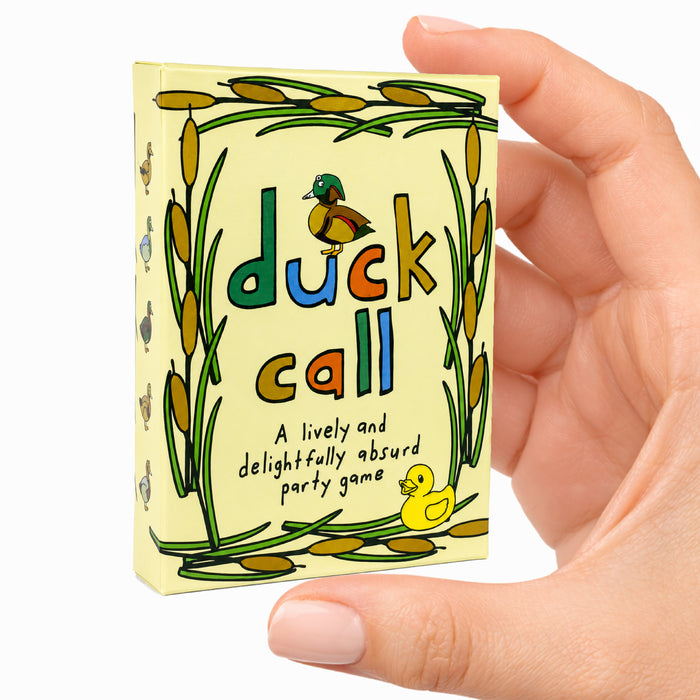 Duck Call: A Lively and Delightfully Absurd 5-Minute Party Game 3-8 Players & Ages 7+