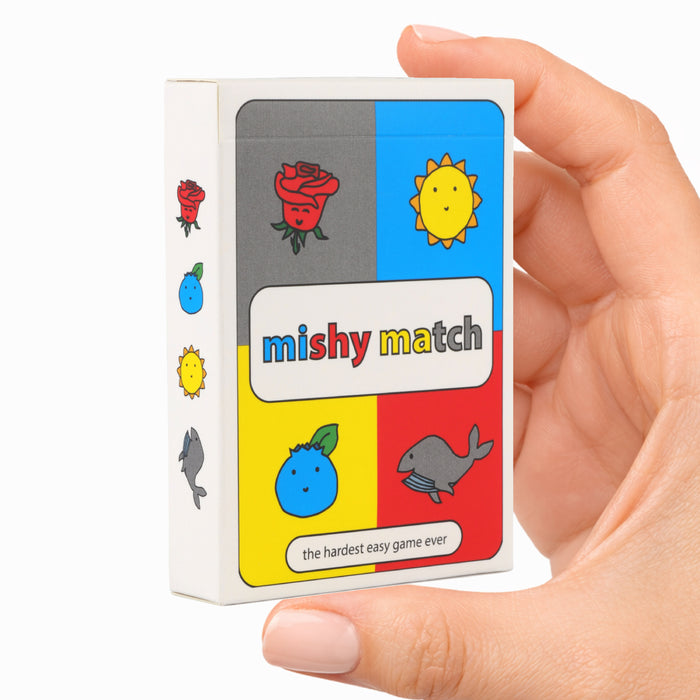 Mishy Match: Award-Winning Game for Adults & Teens - Hilarious Brain-Melting Party Game Ages 8+ & 2-8 Players
