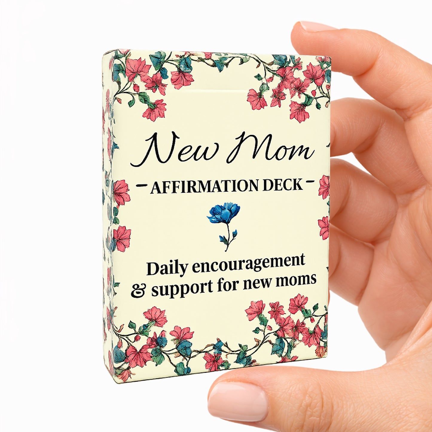 New Mom Affirmations: Postpartum Gifts For New Moms 50 Daily Support &amp; Affirmation Cards For New Moms