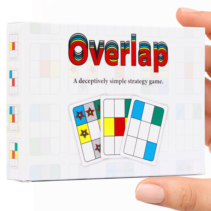 Overlap: Award-Winning Deceptively Simple Strategy Game for Adults and Families 2-8 Players