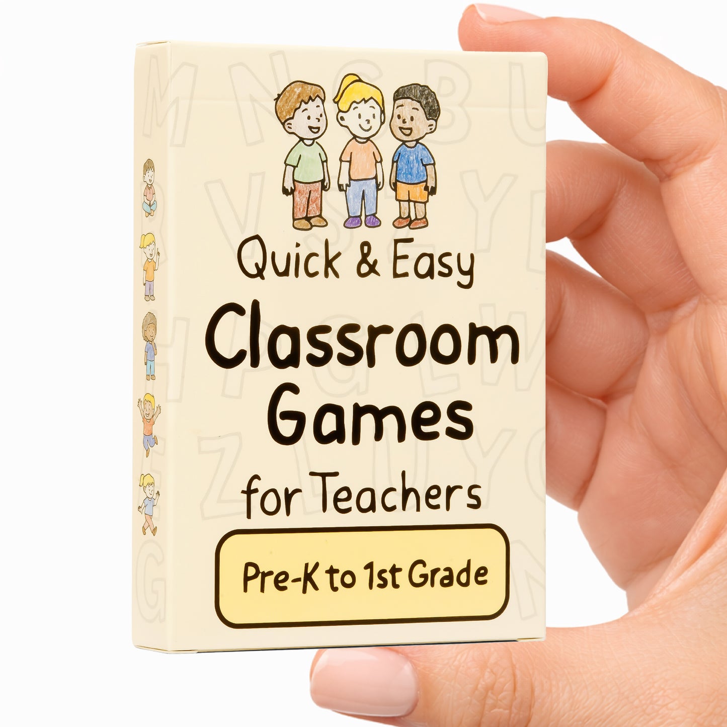 Classroom Games: 35 Classic Group Games With Inspirational Teacher Affirmations on Back Ages 4-7